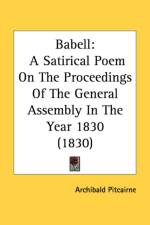 Babell af Archibald Pitcairne