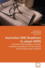 Australian SME Readiness to adopt AIFRS af Shu Wing Yip