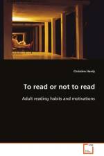 To read or not to read af Christine Hardy