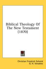 Biblical Theology Of The New Testament (1870) af Christian Friedrich Schmid