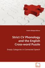 Strict CV Phonology and the English Cross-word Puzzle af Katalin Balogne Berces
