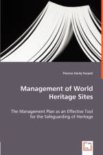 Management of World Heritage Sites af Thomas Hardy Karpati