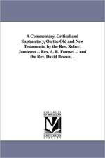 A Commentary, Critical and Explanatory, On the Old and New Testaments. by the Rev. Robert Jamieson ... Rev. A. R. Fausset ... and the Rev. David Brown ... af Robert Jamieson