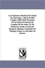 Les Chansons Libertines de Claude de Chouvigny, af Claude De Chouvigny Baro Blot-L'Eglise