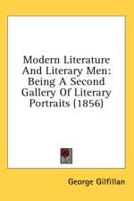 Modern Literature And Literary Men af George Gilfillan