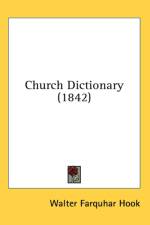 Church Dictionary (1842) af Walter Farquhar Hook
