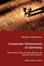 Corporate Governance in Germany af Nikolaus Wolfmeyer