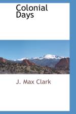 Colonial Days af J Max Clark