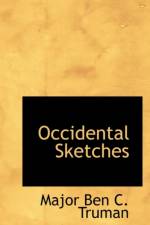 Occidental Sketches af Major Ben C Truman