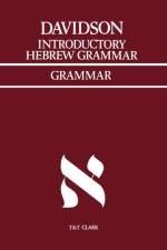 Introductory Hebrew Grammar af Andrew Bruce Davidson