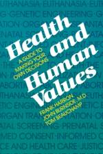 Health and Human Values af Frank Harron