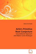 Artins Primitive Root Conjecture af Sourav Sen Gupta