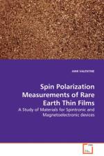 Spin Polarization Measurements of Rare Earth Thin Films af Jami Valentine