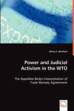 Power and Judicial Activism in the WTO af Delroy S Beckford