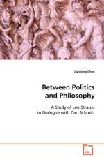 Between Politics and Philosophy af Jianhong Chen