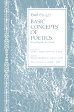 Basic Concepts of Poetics af Emil Staiger