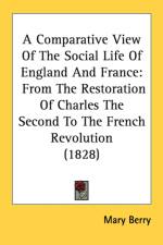 Comparative View Of The Social Life Of England And France af Mary Berry