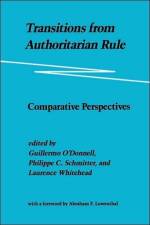 Transitions from Authoritarian Rule af Guillermo O’Donnell