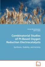 Combinatorial Studies of Pt-Based Oxygen Reduction Electrocatalysts af Jeff R Dahn
