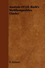 Analysis Of J.S. Bach's Wohltemperirtes Clavier af H. Riemann