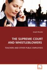 The Supreme Court and Whistleblowers af Joseph Oluwole