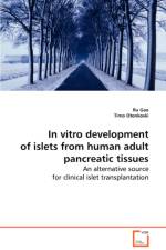 In vitro development of islets from human adult pancreatic tissues af Timo Otonkoski
