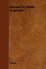 Manual For Stable Sergeants af Various