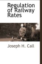 Regulation of Railway Rates af Joseph H Call