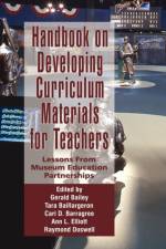 Handbook on Developing Online Curriculum Materials for Teachers