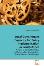 Local Government Capacity for Policy Implementation in South Africa af Gregory Jerome Davids