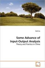 Some Advance of Input-Output Analysis af Xiuli Liu