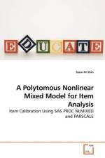 A Polytomous Nonlinear Mixed Model for Item Analysis af Seon-Hi Shin