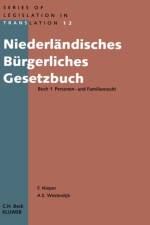 Niederlandisches Burgerliches Gesetzbuch Buch 1 Personen- und Familienrecht af Franz Nieper