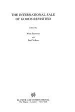 The International Sale of Goods Revisited af Petar andScaron