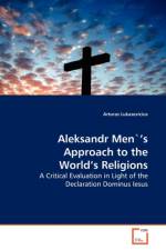 Aleksandr Men`'s Approach to the World's Religions af Arturas Lukasevicius