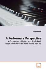 A Performer's Perspective af Junghee Park