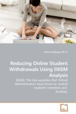 Reducing Online Student Withdrawals Using DIISM Analysis af Ph D Peter Archibong