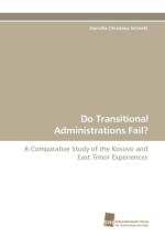 Do Transitional Administrations Fail? af Daniella Christova Schmitt