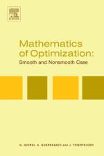 Mathematics of Optimization: Smooth and Nonsmooth Case af Giorgio (University of Pavia Giorgi