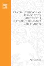Fractal Binding and Dissociation Kinetics for Different Biosensor Applications af Ajit (Chemical Engineering Department Sadana