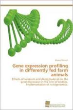 Gene expression profiling in differently fed farm animals af Dietrich Bruno