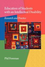 Education of Students with an Intellectual Disability af Phil Foreman