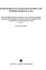 Supplemental Damages in Private International Law af John Yukio Gotanda