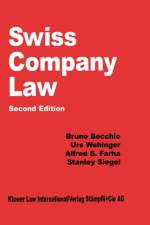 Swiss Company Law af Alfred Farha