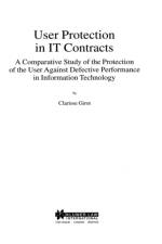 User Protection in IT Contracts af Clarisse Girot