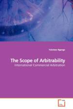 The Scope of Arbitrability af Ngenge Yuhniwo