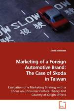 Marketing of a Foreign Automotive Brand af David Matousek
