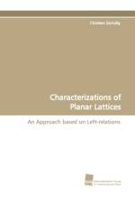 Characterizations of Planar Lattices af Christian Zschalig