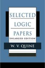 Selected Logic Papers af Willard Van Orman Quine