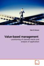 Value-based management af Peter W Joensson